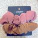 J. Crew Accessories | Jcrew Scrunchie Set Of 2 | Color: Brown/Pink | Size: Os