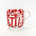 Anthropologie Kitchen | Anthropologie Elevenses Floral Poppy Ceramic Tea Cup Coffee Mug Handpainted | Color: Blue/Red | Size: Os