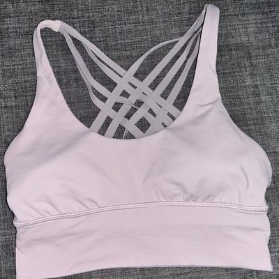 Lululemon Athletica Intimates & Sleepwear | Lululemon Sports Bra Size 4 | Color: Pink | Size: 4