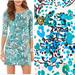 Lilly Pulitzer Dresses | Lilly Pulitzer Corine Mini Jersey Dress: Sea Oats Escapades In The Everglades | Color: Blue/Green | Size: M