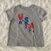 Disney Tops | Mickey & Friends Usa Women’s Shirt - Large | Color: Gray | Size: L