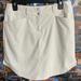 Adidas Skirts | Adidas Essentials 3-Stripe Golf Tennis Skort | Color: Cream | Size: 6