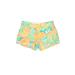 Lilly Pulitzer Khaki Shorts: Teal Bottoms - Women's Size 0 - Stonewash