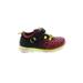 Stride Rite Sneakers: Burgundy Color Block Shoes - Kids Boy's Size 5