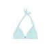 Calvin Klein Swimsuit Top Blue Print Halter Swimwear - Women's Size Small