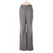 Anne Klein Casual Pants - High Rise: Gray Bottoms - Women's Size 8