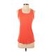 Nike Active Tank Top: Orange Activewear - Women's Size Small