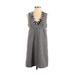 Anna Sui for Target Cocktail Dress Plunge Sleeveless: Gray Dresses - New - Women's Size Small
