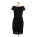 Banana Republic Cocktail Dress - Sheath: Black Print Dresses - Women's Size Small