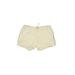 Old Navy Khaki Shorts: Ivory Solid Bottoms - Kids Boy's Size Small - Light Wash