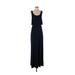 Betsey Johnson Casual Dress - Maxi: Blue Dresses - Women's Size 4