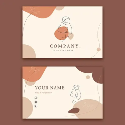 Cartes de Remerciement Personnalisées Emballage pour Petites Entreprises Logo Personnalisé