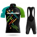 Cannondale-Ensemble de maillot de cyclisme d'été vêtements de vélo de montagne cuissards à