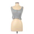 Brandy Melville Tank Top Gray Strapless Tops - Women's Size 10