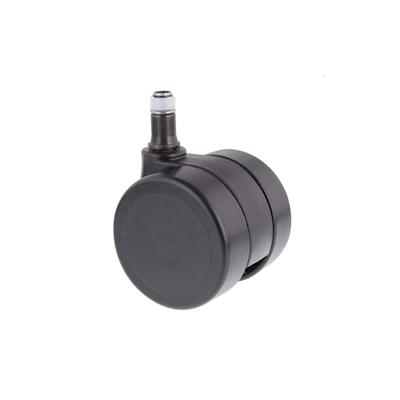 WAGNER Bürostuhlrolle DESIGN - Ø 60 mm, intervallgebremst, Steckstift 11x20 mm, Tragkraft je 50 kg - DE Ware - 01012261 Image