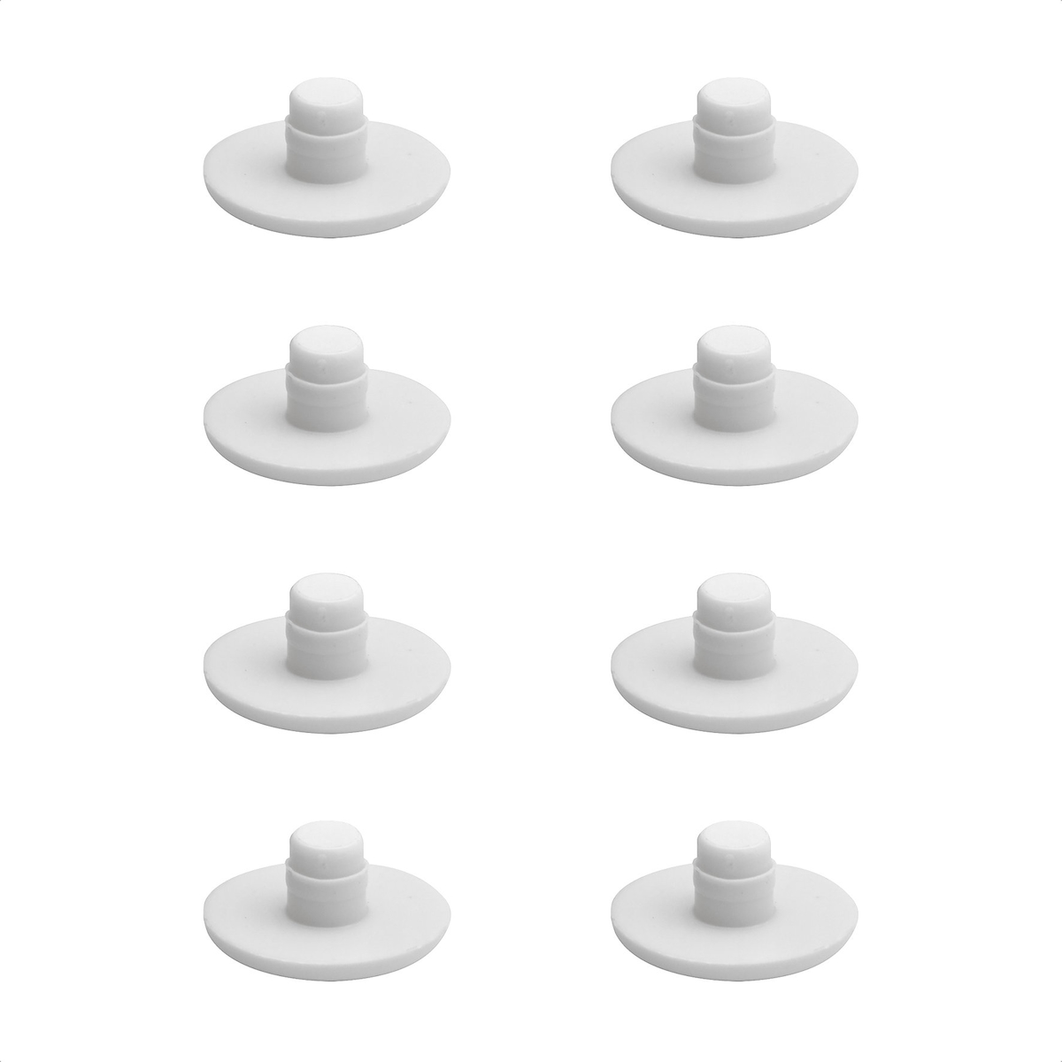 WAGNER QuickClick® 8er-Set Kunststoff Ersatzgleiter EXTREME Ø 15 mm für Basis SMART 12/16 & 14/18 mm, DE Ware - 15788400 Image