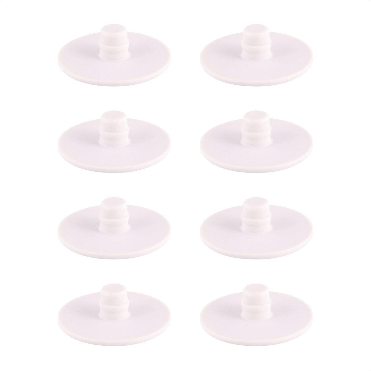 WAGNER QuickClick® 8er-Set Kunststoff Ersatzgleiter HYPER Ø 20 mm für Basis SMART 16/20 & 18/22 mm, DE Ware - 15788100 Image