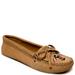 Minnetonka Thunderbird Animikii Softsole - Womens 9.5 Tan Slip On Medium