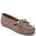 Minnetonka Thunderbird Animikii - Womens 7 Grey Slip On Medium