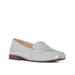 Binah Penny Loafer - White - Donald J Pliner Flats