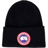 Arctic Disc Ribbed Wool Beanie Hat