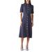 Valerie Spot Midi Shirtdress