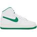 White & Green Air Force 1 Sculpt Sneakers