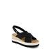 Slingback Espadrille Platform Wedge Sandal