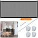 Wide Retractable Mesh Net Door For Safety Gate Baby Pet Dog Home Kitchen Stairs