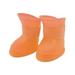 Clearance! MIARHB Pet Dog Rainshoes Waterproof Silicone Dog Shoes Anti-skid Boots for Small Medium Large Dogs Cats Rainy Days Appear Pet Supplies Orange A11