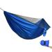 Boundless Voyage Camping Hammock EC36 Double Person Hammock with 2 Tree Straps & Carabiners Camping Accessories for Outdoor Indoor Backpacking Travel Beach Backyard Patio BV1033 (Blue)