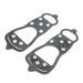 1 Pair 8-Stud Shoes Cover Non-Slip Snow Ice Climbing Spikes Grips Crampon Cleats Stretchy Shoes Accessories (Size L)