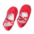 Ballet Shoes Bell Dance Shoes Red Flats for Women Yoga Shoes Dance Shoes Women s Child