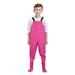 Uuszgmr Baby Boys Girls Rompers Cute Round Neck Solid Color Fishing Waders For Toddler Children Water Proof Hunting Waders With Boots Pink Size:13-14 Years