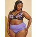 Plus Size Cutout Seamless High Rise Briefs