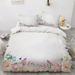 3D Flowers Print Duvet Cover Bedding Setï¼Œ3D Luxury Highend 3D Flower Oil Painting Printed Fashionable Washable Duvet Bedroom Decoration