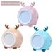 LNGOOR Bedroom Night Light Children s Sleep Breathing Light Reindeer Night Light LED Sleep Breathing Touch Control USB Rechargeable Night Light Suitable for Babies Pink