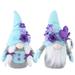 2 Pack Mother s Day Spring Gnome Holiday Decoration - Handmade Tomte Plush Gnomes Swedish Mother s Day Gnome Plush Home Decor Spring Mother s Day Ornaments Tabletop Santa Figurines (12 inch)