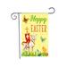 Seniver Easter Decoration Home Decoration 1Pc Garden Easter Garden Banner Christmas Garden Flag Western Holiday Banner