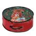 solacol Christmas Wreath Storage Bag - Garland Holiday Container With Clear Window - Tear Proof Fabric
