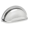 10 Pack 4310CH Polished Chrome Cabinet Hardware Bin Cup Drawer Handle Pull - 3 Inch (76Mm) Hole Centers
