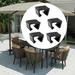 CUTICATE 5 Pieces Furniture Clips Patio Sofa Clips Stable Chair Fasteners Lightweight Rattan Furniture Clamps Patio Furniture Clips 6cm