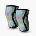 Mighty Buns 7mm Neoprene Knee Sleeves MINT DONUT V2 LARGE (1 Pair) - Cute High Performance Knee Sleeves Knee Compression & Support for Weightlifting Powerlifting Squatting for Women and Menâ€¦