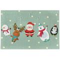 1000 Piece Jigsaw Puzzle for Adults Kids New Year Characters Happy Christmas Santa Claus Animal Puzzle Wooden Jigsaw Puzzle Family Game Intellective Toys Wall Art Worke