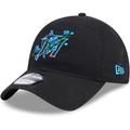 Women's New Era Black Miami Marlins Game Day Bloom Branch 9TWENTY Adjustable Hat