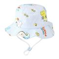 Baby Bucket Hat UPF 50+ Beach Baby Sun Hat Sun Protection Cute Wide Brim Summer Baby Boy Bucket Hats Toddler Sun Hats for Girl