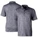 Men's Cutter & Buck Black Tennessee Volunteers Alumni Logo Pike Constellation Print Stretch Polo