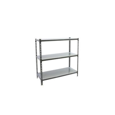 SimonRack Simonclick schraubenloses Metallregal 3 Böden. Farbe ANTHRAZIT/VERZINKT 900x1000x500 mm Image