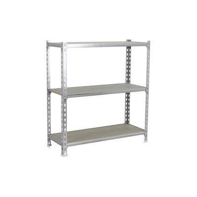 SimonRack Maderclick schraubenloses Metallregal 3 Böden. Farbe verzinkt/holz 900x1000x400 mm Image