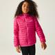 Regatta Kids Water-repellent Hooded Hillpack II Jacket Pink Potion, Size: 13yrs